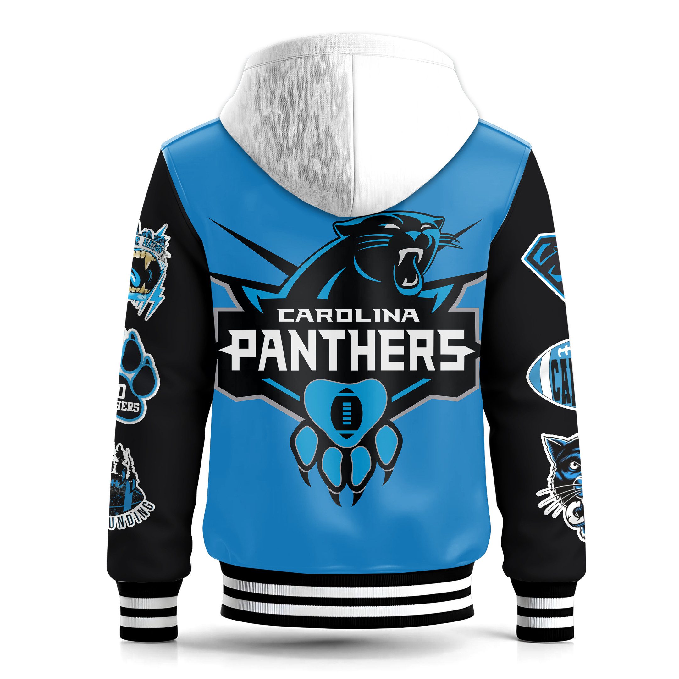 Carolina-Panthers-Special-Hooded-Baseball-Jacket-Varsity-Jacket-CHB1188-2