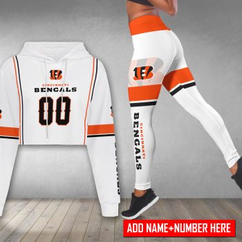 Cincinnati Bengals Personalized Combo Croptop Hoodie And Leggings CHL1149