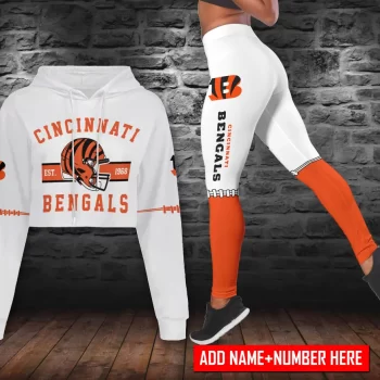 Cincinnati Bengals Personalized Combo Croptop Hoodie And Leggings CHL1153