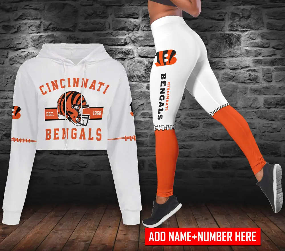 Cincinnati-Bengals-Personalized-Combo-Croptop-Hoodie-And-Leggings-CHL1153 Cincinnati Bengals Personalized Combo Croptop Hoodie And Leggings CHL1153