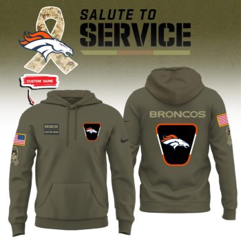 Denver Broncos 2025 Salute to Service Limited Edition Unisex Performance Hoodie