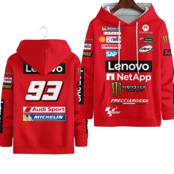 Ducati Lenovo Team Personalized  Unisex Performance Hoodie