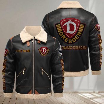 Dynamo Dresden Leather Jacket - Black
