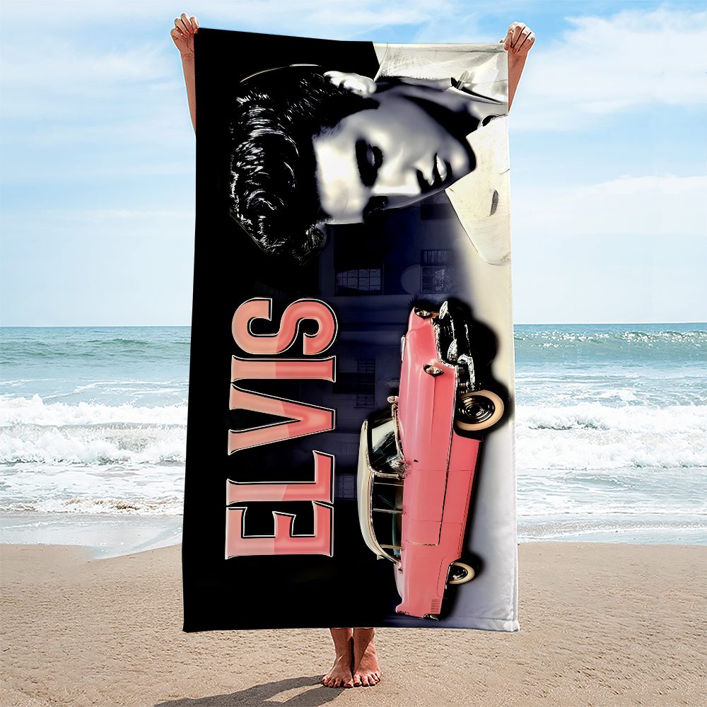 Elvis-Presley-Rectangle-Beach-Towel-TWG1125-1