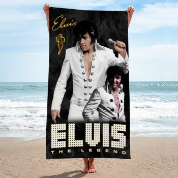 Elvis Presley Rectangle Beach Towel TWG1126
