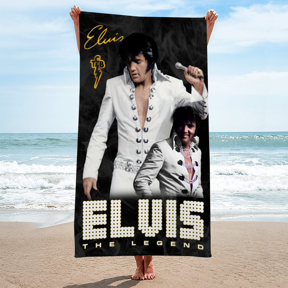 Elvis-Presley-Rectangle-Beach-Towel-TWG1126 Elvis Presley Rectangle Beach Towel TWG1126