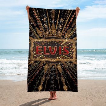 Elvis Presley Rectangle Beach Towel TWG1128