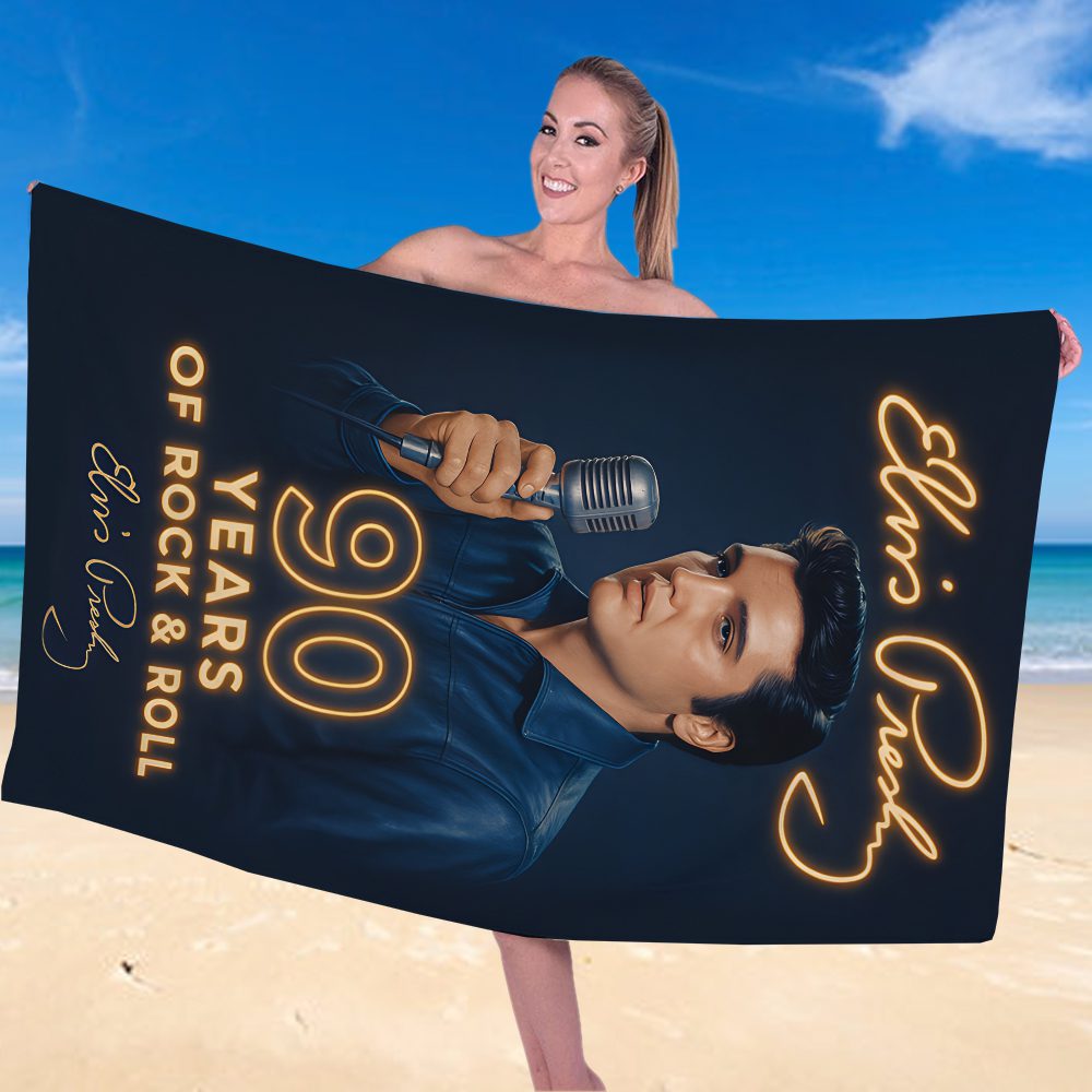 Elvis-Presley-Rectangle-Beach-Towel-TWG1131-1