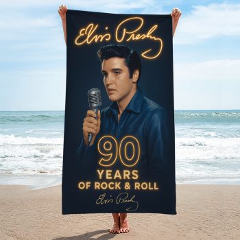 Elvis Presley Rectangle Beach Towel TWG1131