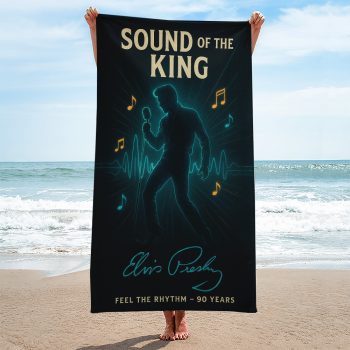 Elvis Presley Rectangle Beach Towel TWG1132