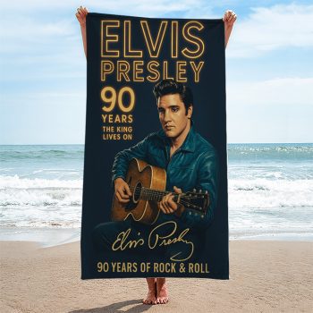 Elvis Presley Rectangle Beach Towel TWG1133