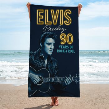 Elvis Presley Rectangle Beach Towel TWG1136