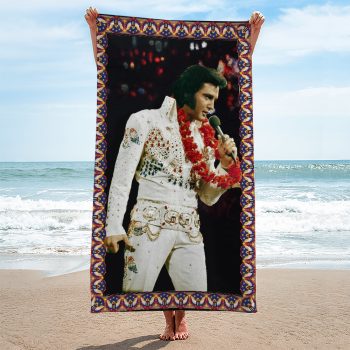 Elvis Presley Rectangle Beach Towel TWG1138