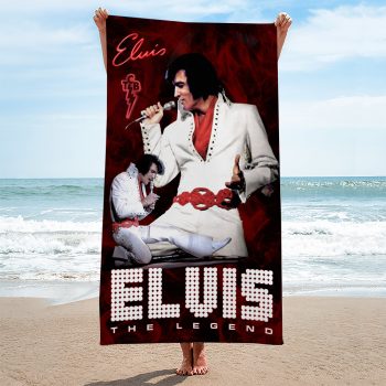Elvis Presley Rectangle Beach Towel TWG1139