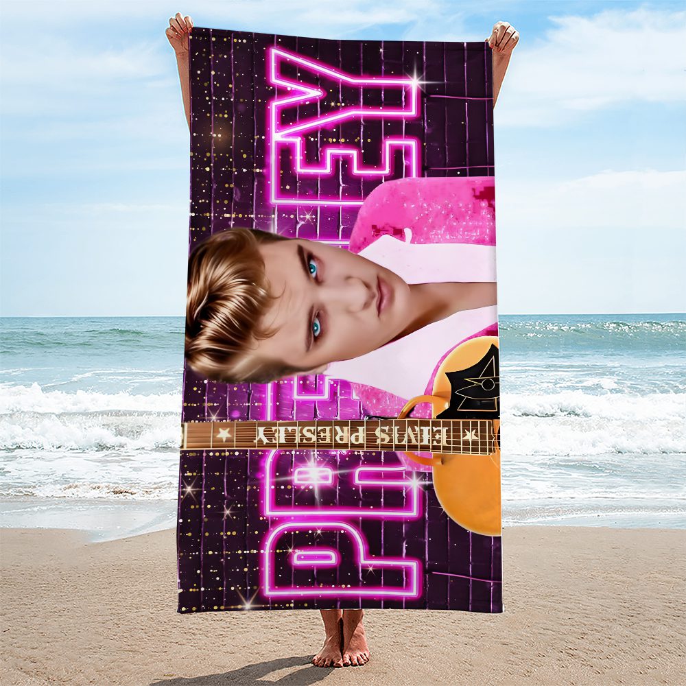 Elvis-Presley-Rectangle-Beach-Towel-TWG1141-1