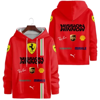 F1 Racing Team Ferra.ri  Unisex Performance Hoodie