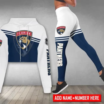 Florida Panthers Personalized Combo Croptop Hoodie And Leggings CHL1177
