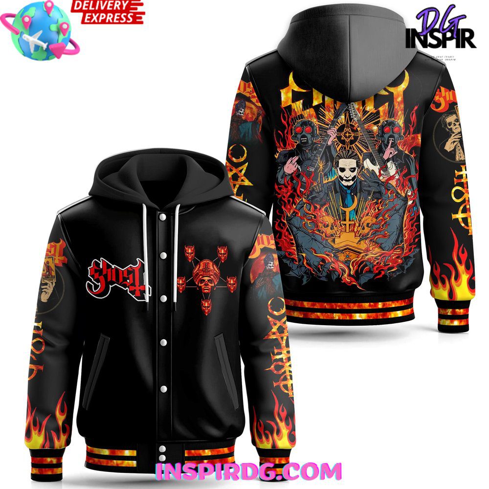 Ghost-Band-Flame-Hooded-Baseball-Jacket-Varsity-Jacket-CHB1058-1