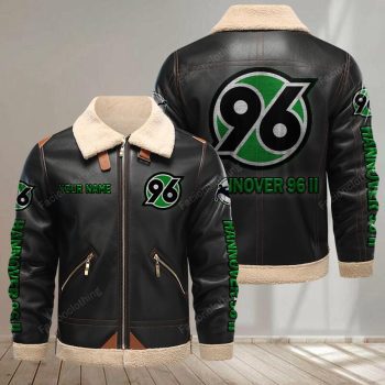 Hannover 96 2 Leather Jacket - Black