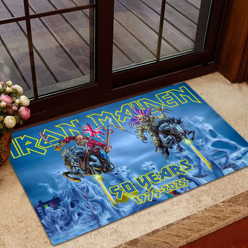 Iron-Maiden-Custom-Doormat-DMM1244-1