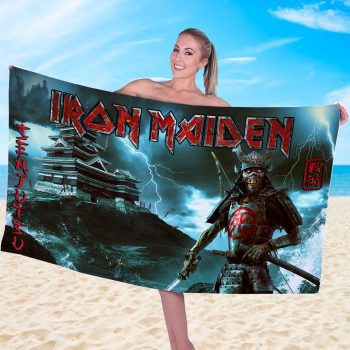 Iron Maiden Rectangle Beach Towel TWG1186