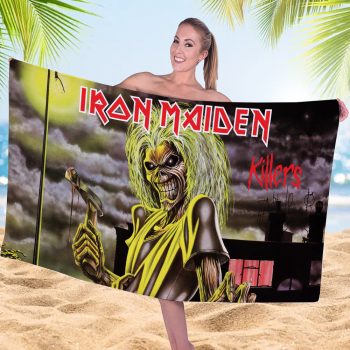 Iron Maiden Rectangle Beach Towel TWG1187