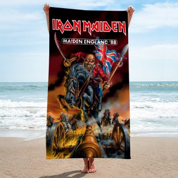 Iron Maiden Rectangle Beach Towel TWG1188