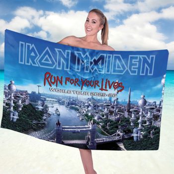 Iron Maiden Rectangle Beach Towel TWG1191