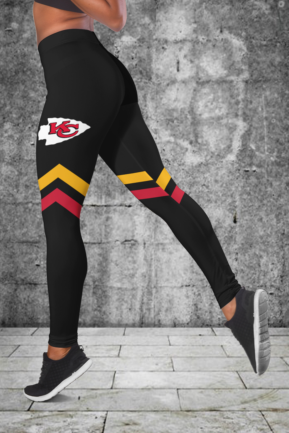 Kansas-City-Chiefs-Personalized-Combo-Croptop-Hoodie-And-Leggings-CHL1201-2
