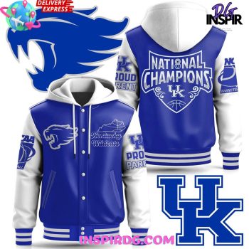 Kentucky Wildcats Proud Parent Hooded Baseball Jacket Varsity Jacket CHB1069