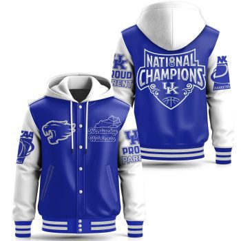 Kentucky Wildcats Special Hooded Baseball Jacket Varsity Jacket CHB1257