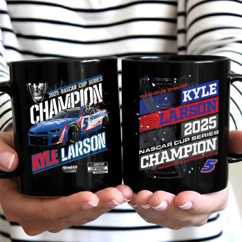Kyle Larson 2025 NASCAR Cup Series Champion Ceramic Mug