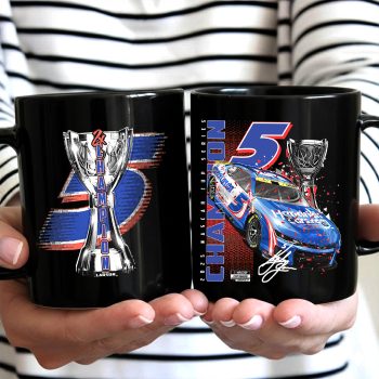 Kyle Larson 2025 NASCAR Cup Series Champion Ceramic Mug