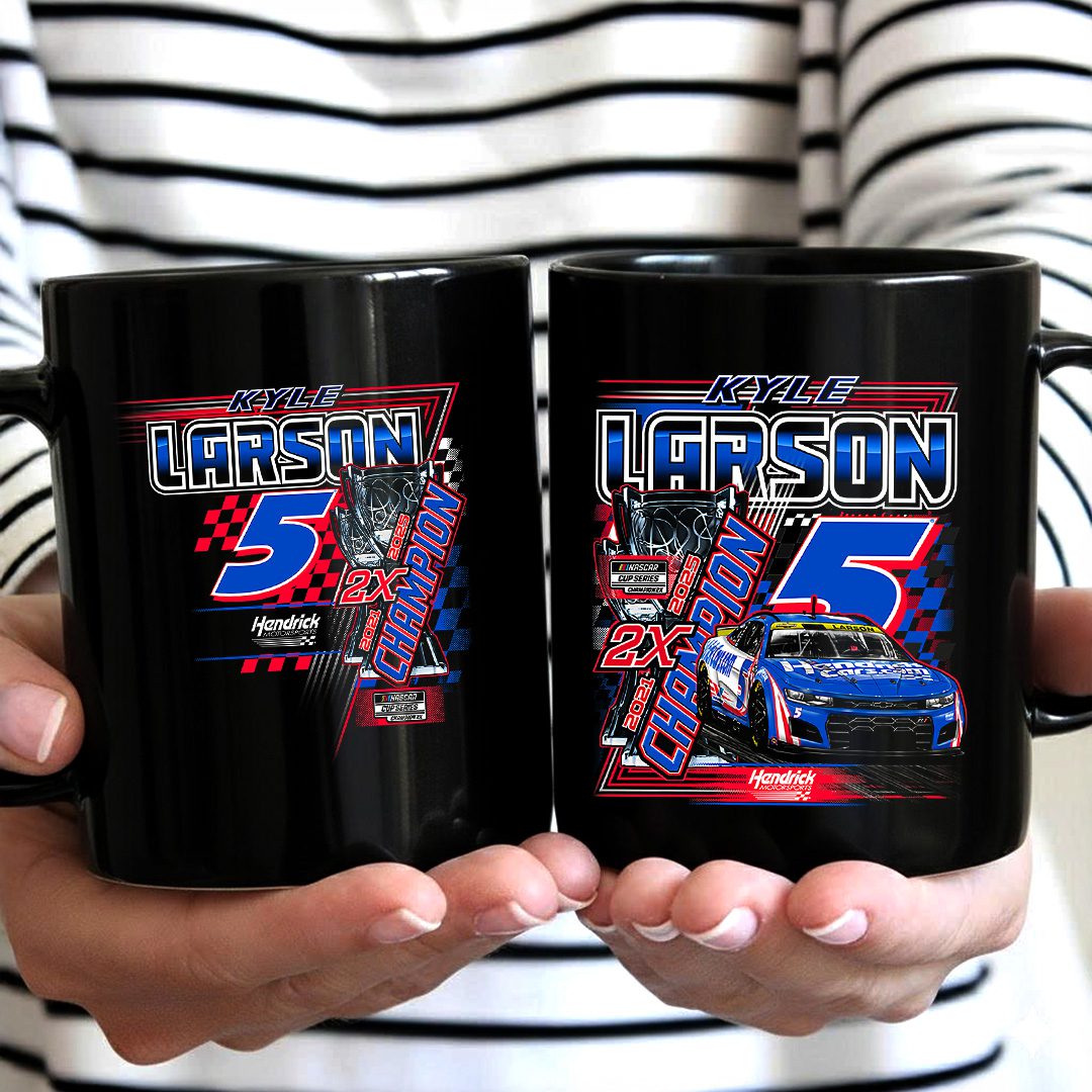 Kyle-Larson-2025-NASCAR-Cup-Series-Champion-Ceramic-Mug Kyle Larson 2025 NASCAR Cup Series Champion Ceramic Mug