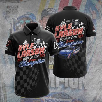 Kyle Larson 2025 NASCAR Cup Series Champion Polo Shirt NDT1321
