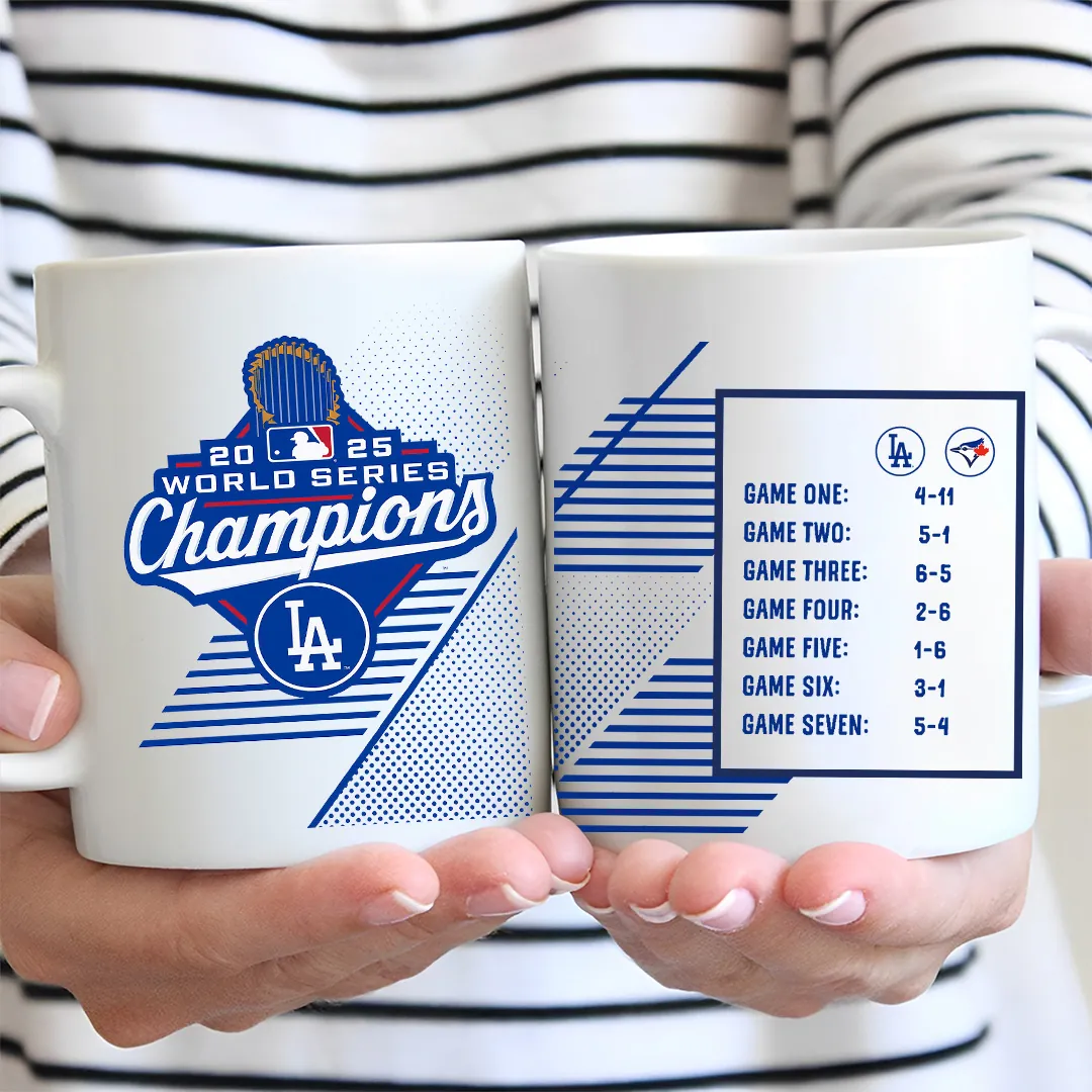 Los-Angeles-Dodgers-World-Series-2025-Ceramic-Mug Los Angeles Dodgers World Series 2025 Ceramic Mug