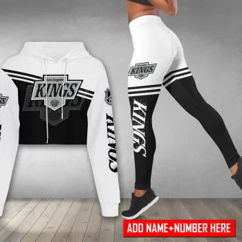 Los Angeles Kings Personalized Combo Croptop Hoodie And Leggings CHL1184