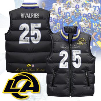Los Angeles Rams Rivalry Series Puffer Vest Sleeveless Down Jacket- Rivalries - 25