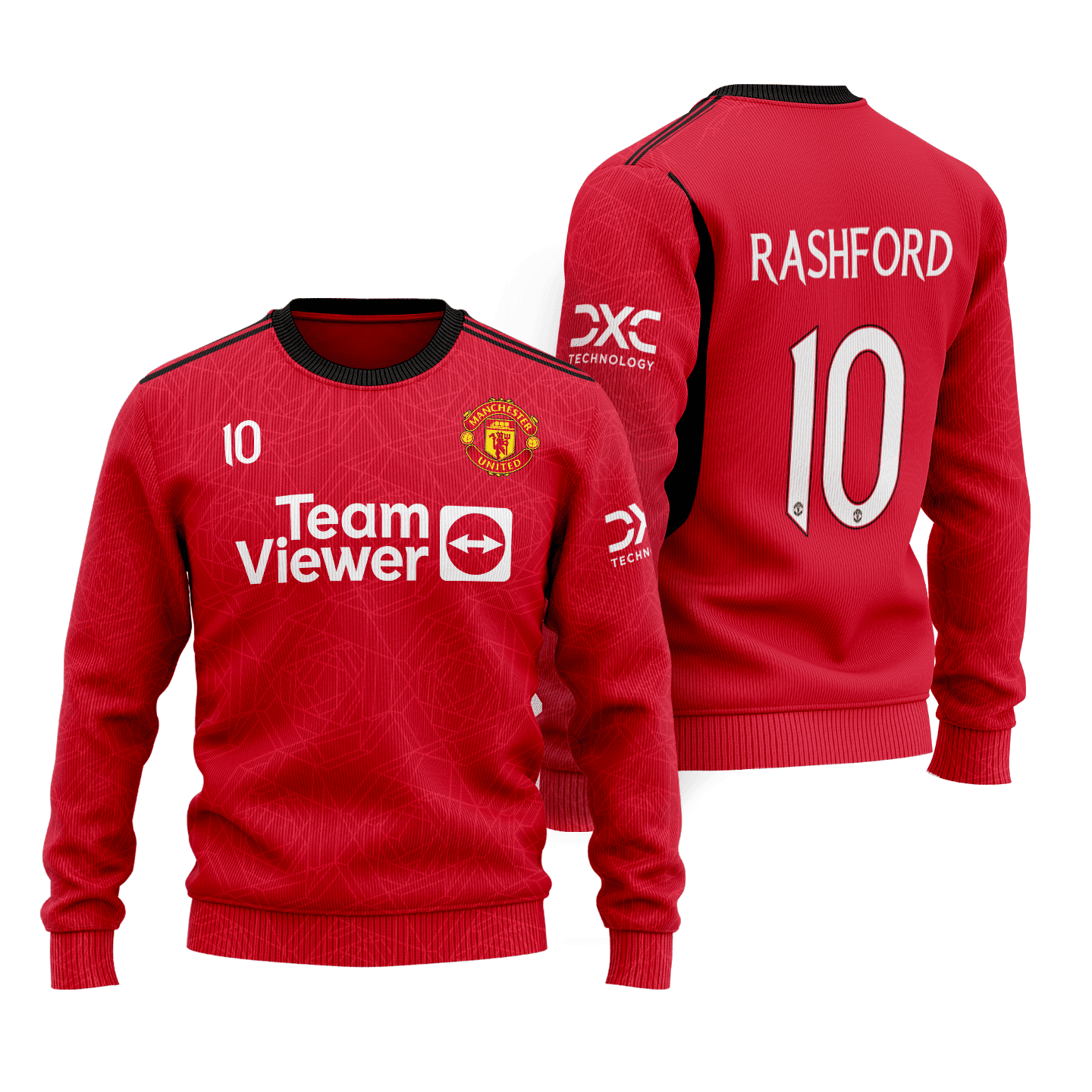 Manchester-United-Home-Wool-Sweater-2324-Season-SCC1545 Manchester United Home Wool Sweater 23/24 Season SCC1545
