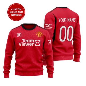 Manchester United Home Wool Sweater 23/24 Season SCC1547