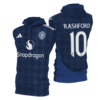 Manchester United Premier League 2024 Away Sleeveless Hoodie 24/25 Season SCC1301