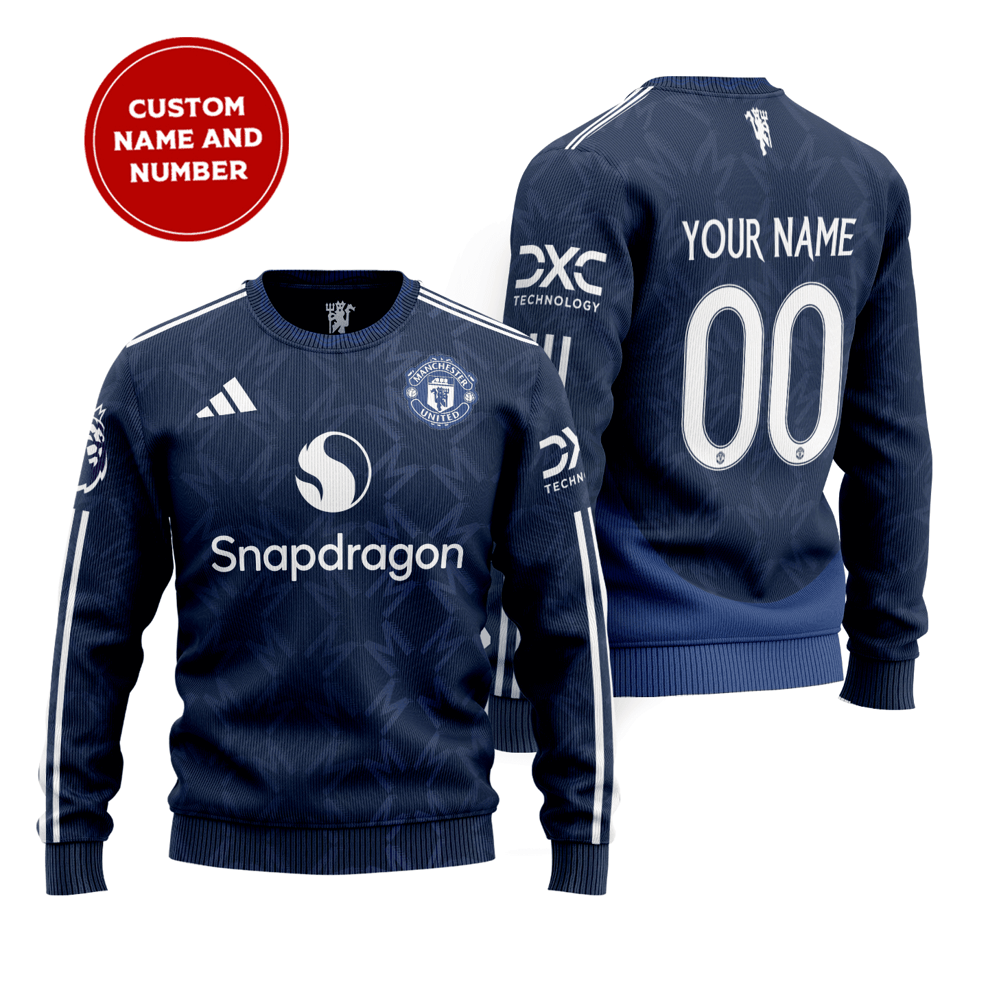 Manchester-United-Premier-League-2024-Away-Wool-Sweater-2324-Season-SCC1433 Manchester United Premier League 2024 Away Wool Sweater 23/24 Season SCC1433