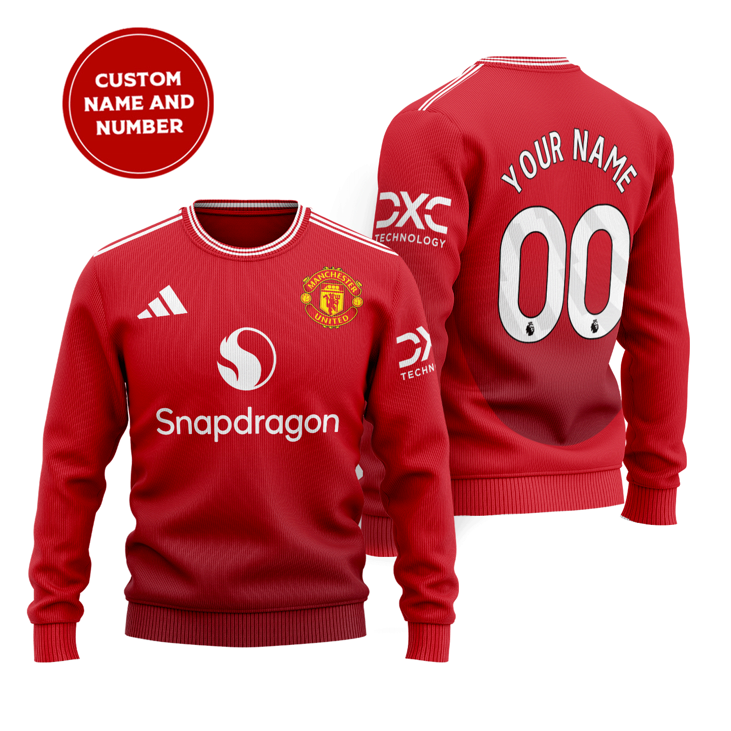 Manchester-United-Premier-League-2024-Home-Wool-Sweater-2324-Season-SCC1427 Manchester United Premier League 2024 Home Wool Sweater 23/24 Season SCC1427