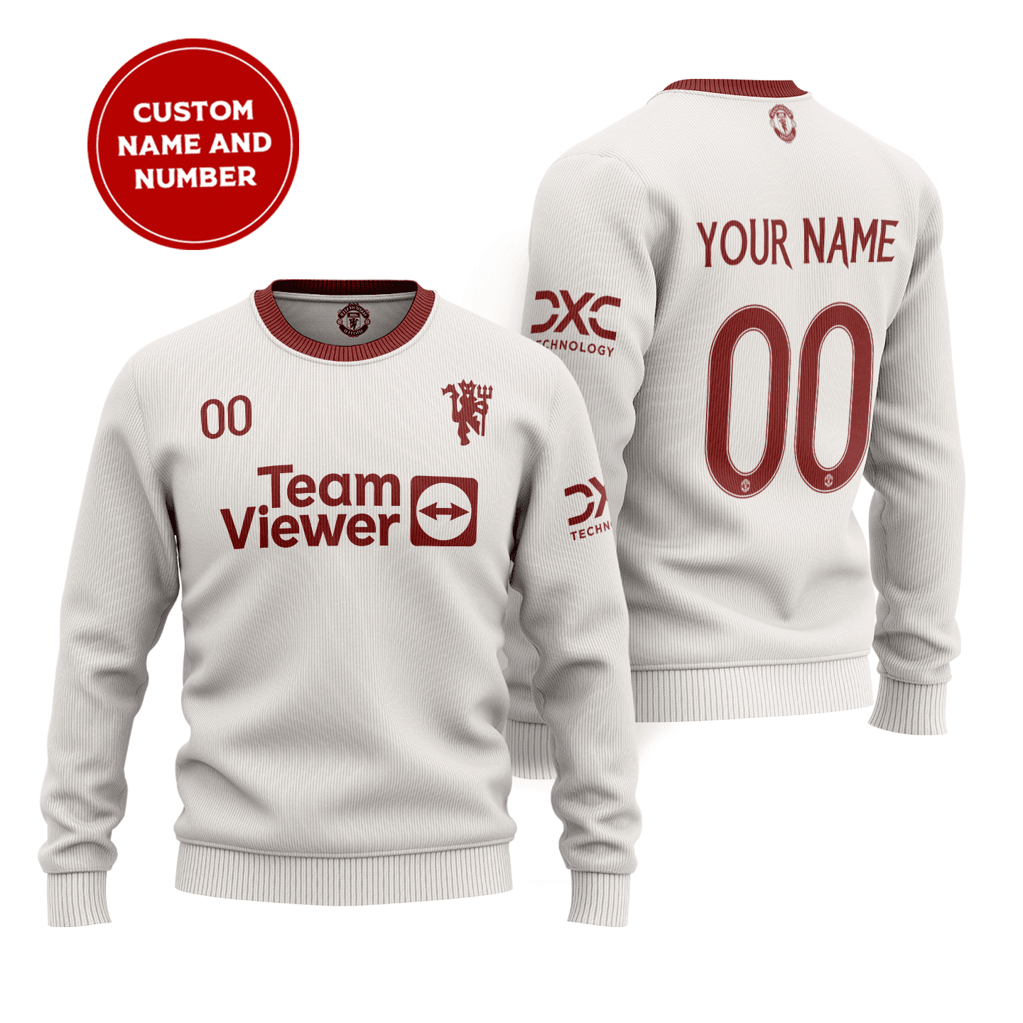 Manchester-United-Third-Wool-Sweater-2324-Season-SCC1544 Manchester United Third Wool Sweater 23/24 Season SCC1544