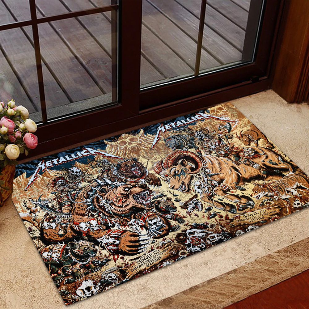 Metallica-Custom-Doormat-DMM1257 Metallica Custom Doormat DMM1257