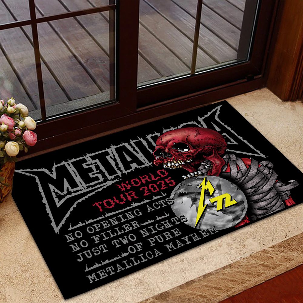 Metallica-Custom-Doormat-DMM1264 Metallica Custom Doormat DMM1264