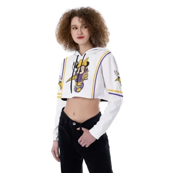 Minnesota Vikings Personalized Combo Croptop Hoodie And Leggings CHL1182
