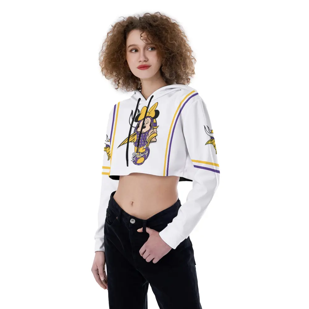 Minnesota-Vikings-Personalized-Combo-Croptop-Hoodie-And-Leggings-CHL1182 Minnesota Vikings Personalized Combo Croptop Hoodie And Leggings CHL1182