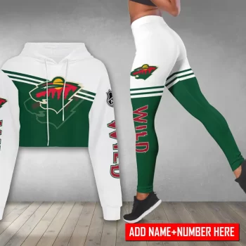 Minnesota Wild Personalized Combo Croptop Hoodie And Leggings CHL1164