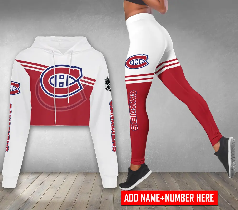 Montreal-Canadiens-Personalized-Combo-Croptop-Hoodie-And-Leggings-CHL1196 Montréal Canadiens Personalized Combo Croptop Hoodie And Leggings CHL1196